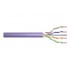 DIGITUS Instal-kab Cat6 U/UTP tw.Pair 100m violett