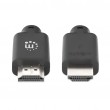 Manhattan HDMI 4K@60Hz Cable with Ethernet, 22.5m, Suitable for ALL 4K & 1080p/HD uses - when upgrading now or have it ready for when you need it, Male to Male, Black, Ultra HD 4k x 2k, Lifetime Warranty, Premium High Speed