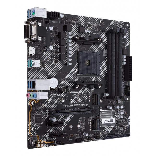 ASUS PRIME B550M-K AMD B550 Socket AM4 micro ATX ASUS PRIME B550M-K AMD B550 Socket AM4 micro ATX