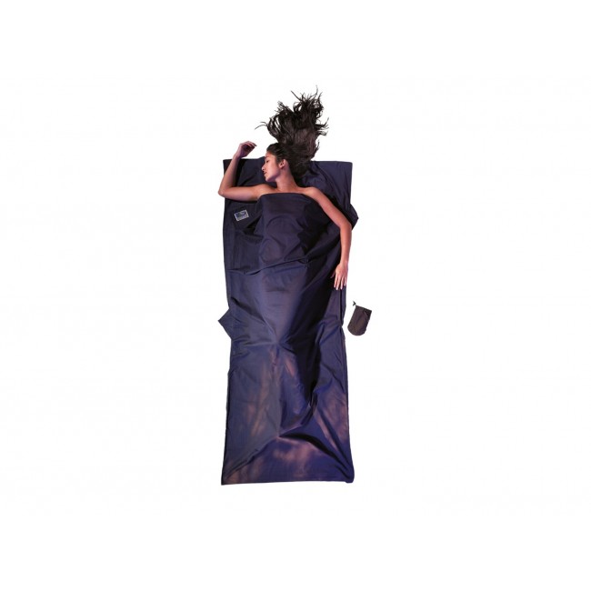 Cocoon TravelSheet Rectangular sleeping bag Cotton Blue Cocoon TravelSheet Rectangular sleeping bag Cotton Blue