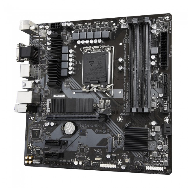 Gigabyte B760M DS3H DDR4 motherboard Intel B760 LGA 1700 micro ATX Gigabyte B760M DS3H DDR4 motherboard Intel B760 LGA 1700 micro ATX