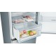 Bosch Serie 4 KGN39VLEB fridge-freezer Freestanding 368 L E Stainless steel