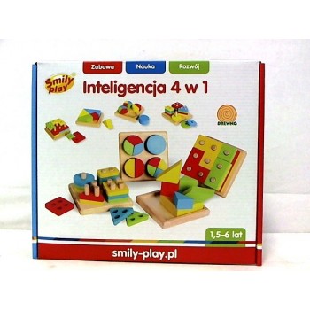 Intelligence 4in1 wood SmilyPlay AC7620 20466