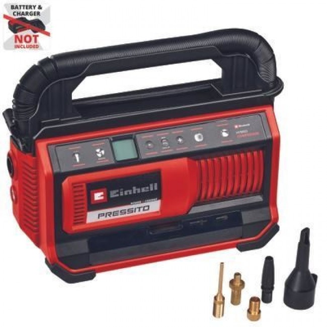 Einhell PRESSITO 18/25 Hybrid air compressor 19 l/min Battery Einhell PRESSITO 18/25 Hybrid air compressor 19 l/min Battery