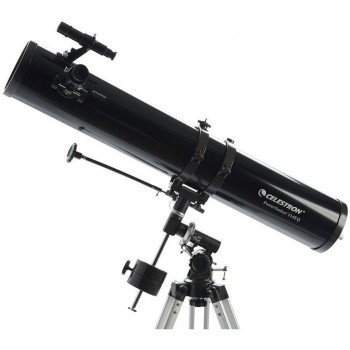 Celestron PowerSeeker 114EQ Refractor 45x Black