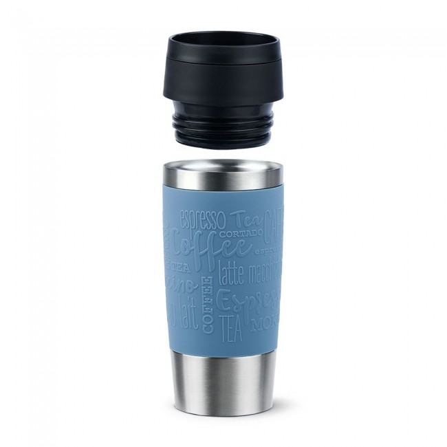 EMSA Travel Mug Classic 36 ml Blue, Stainless steel