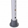 Round aluminium shower stool