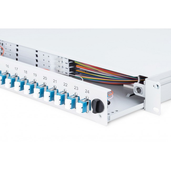 Digitus Fiber Optic Splice Box, Equipped, LC, OS2 Digitus Fiber Optic Splice Box, Equipped, LC, OS2