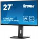 iiyama ProLite 27 Full HD IPS monitor with edge-to-edge design, perfect for multi-monitor setups with height adjustable stand iiyama ProLite 27 Full HD IPS monitor with edge-to-edge design, perfect for multi-monitor setups with height adjustable stand