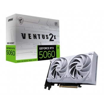 MSI GeForce RTX 5060 8G VENTUS 2X OC WHITE NVIDIA 8 GB GDDR7