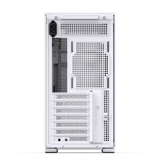 Jonsbo D41 MESH ATX Case, Tempered Glass - white