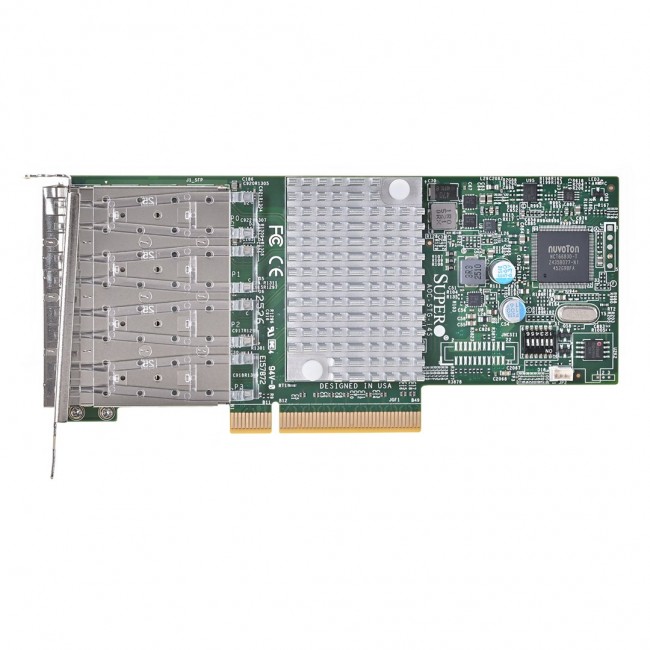 Supermicro AOC-STG-I4S network card Internal Ethernet 8000 Mbit/s Supermicro AOC-STG-I4S network card Internal Ethernet 8000 Mbit/s