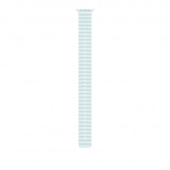 Apple 49mm Ice Blue Ocean Band Extension - Natural Titanium Finish