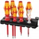 Screwdriver set KRAFTFORM 100+phase tester+hanger