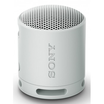 Sony SRS-XB100 - Wireless Bluetooth Portable Speaker, Durable IP67 Waterproof & Dustproof, 16 Hour Battery, Eco, Outdoor and Travel in Light Grey