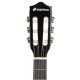 SUPRIMO CGS1 BK - classical guitar 4/4, black