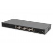 Digitus 24-Port Gigabit PoE Networkswitch,19 Zoll, L2 managed,2 Uplink Ports, SFP, 430 W, af/at Digitus 24-Port Gigabit PoE Networkswitch,19 Zoll, L2 managed,2 Uplink Ports, SFP, 430 W, af/at