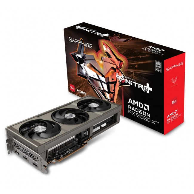 Sapphire NITRO+ AMD Radeon RX 9060 XT GPU 16 GB GDDR6