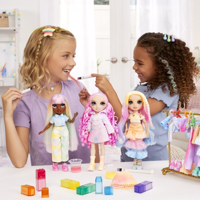 Rainbow High Watercolor & Create Fashion Doll, Purple Eyes Rainbow High Watercolor & Create Fashion Doll, Purple Eyes