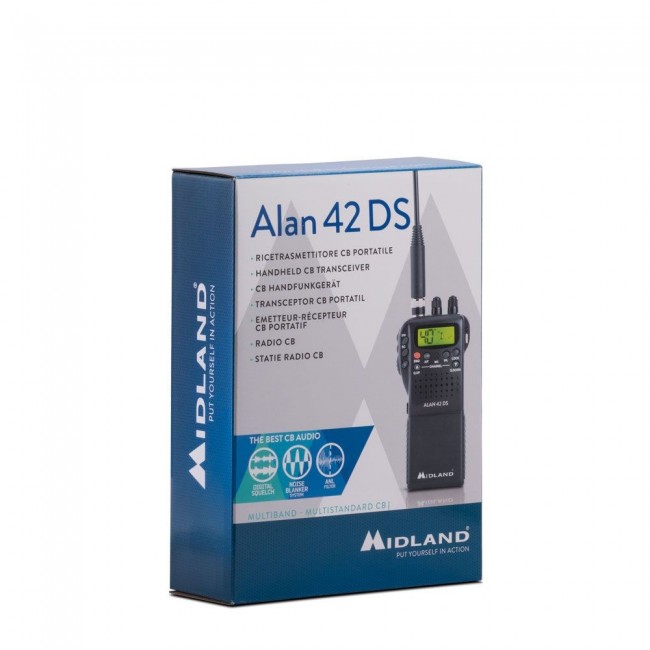 Midland C1267 two-way radio 40 channels 26.565 - 27.99125 MHz Black Midland C1267 two-way radio 40 channels 26.565 - 27.99125 MHz Black