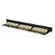 Extralink CAT6 STP V2 | Patchpanel | 24 Ports