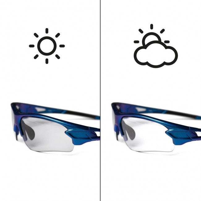 Rockbros 10069 UV400 blue photochromic cycling glasses Rockbros 10069 UV400 blue photochromic cycling glasses