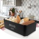 Maestro MR-1677-AR-BL Bread Loaf Black Maestro MR-1677-AR-BL Bread Loaf Black