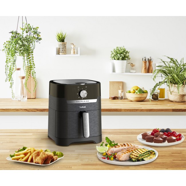 TEFAL | EY501815 | Fryer Easy Fry and Grill | Power 1550 W | Capacity 4.2 L | Black TEFAL | EY501815 | Fryer Easy Fry and Grill | Power 1550 W | Capacity 4.2 L | Black