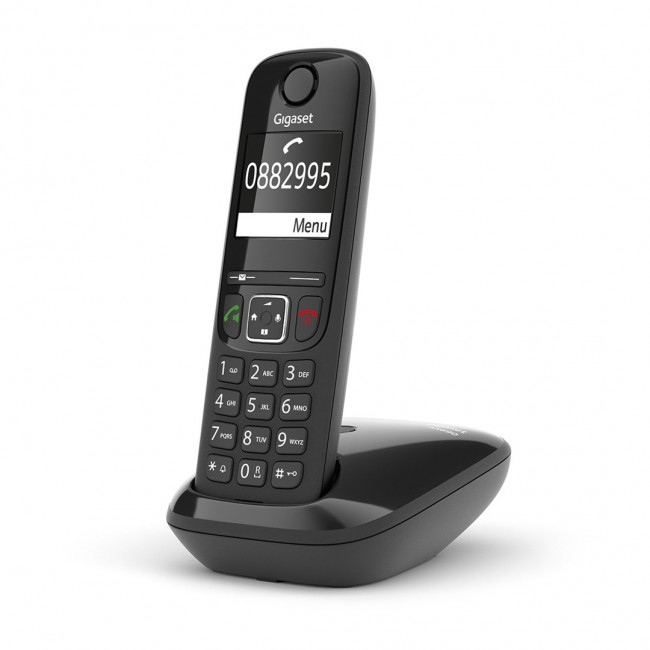 Gigaset AS690 Analog/DECT telephone Caller ID Black