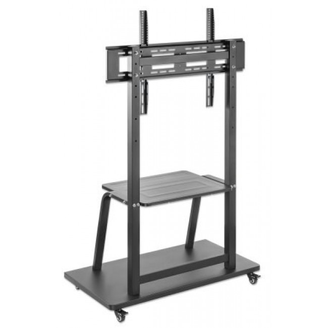 Manhattan TV & Monitor Mount, Trolley Stand, 1 screen, Screen Sizes: 37-100