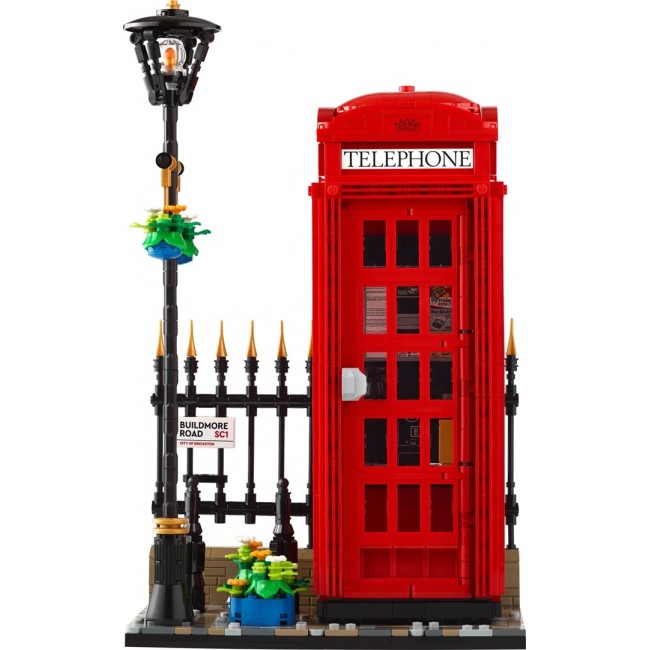 LEGO IDEAS 21347 Red London Telephone Box LEGO IDEAS 21347 Red London Telephone Box