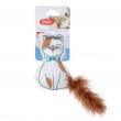 ZOLUX Chatouille Cat with feathers and catnip - cat toy - 13cm