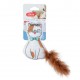 ZOLUX Chatouille Cat with feathers and catnip - cat toy - 13cm
