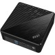 MSI Cubi N ADL S-254AT Intel N N200 4 GB DDR4-SDRAM 128 GB SSD Windows 11 Pro Mini PC Black