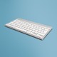 R-Go Tools Ergonomic keyboard R-Go Compact Break, compact keyboard with break software, QWERTZ (DE), wired, white R-Go Tools Ergonomic keyboard R-Go Compact Break, compact keyboard with break software, QWERTZ (DE), wired, white
