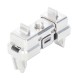 Intellinet 1U Tool-Free Rack Mount Clip (12-Pack), Innovative Solution to Easily Mount 1U Cabinet Accessories in a 10