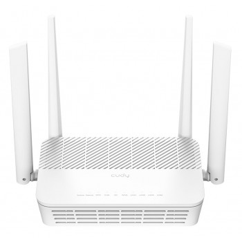 Cudy AX3000 2.5G Mesh Wi-Fi 6 Router, WR3000H 1.0 wireless router 2.5 Gigabit Ethernet Dual-band (2.4 GHz / 5 GHz) White