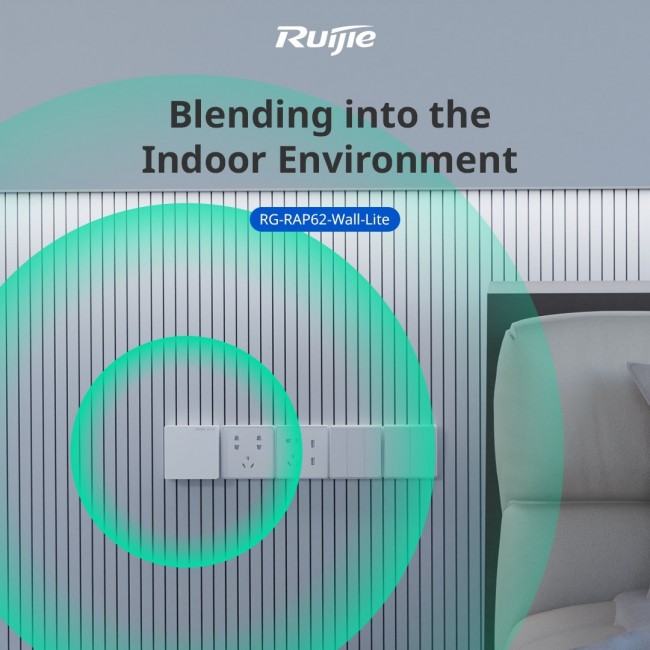Ruijie Networks RG-RAP62-WALL-LITE wireless access point 2974 Mbit/s White Power over Ethernet (PoE) Ruijie Networks RG-RAP62-WALL-LITE wireless access point 2974 Mbit/s White Power over Ethernet (PoE)