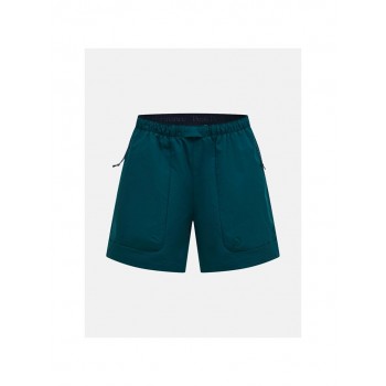 Szorty damskie PEAK PERFORMANCE W Outdoor Cargo Shorts kolor zielony - M