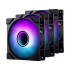 PHANTEKS M25 Gen2 PWM D-RGB Fan, 3-Pack - 140mm, black