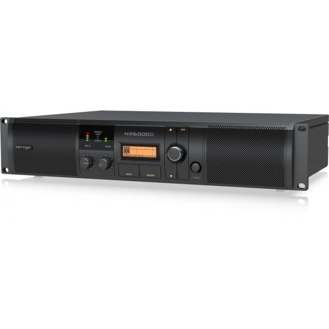 Behringer NX6000D audio amplifier 2.0 channels Home Black Behringer NX6000D audio amplifier 2.0 channels Home Black