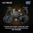 Sony ULT WEAR - Wireless Bluetooth Headphones with ULT POWER SOUND, Ultimate Deep Bass, Noise Cancelling, Clear Call Quality, Up to 30hr Battery Life, IOS & Android