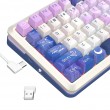 REDRAGON K708AK-RGB-PRO FLEKACT keyboard USB + RF Wireless + Bluetooth White REDRAGON K708AK-RGB-PRO FLEKACT keyboard USB + RF Wireless + Bluetooth White