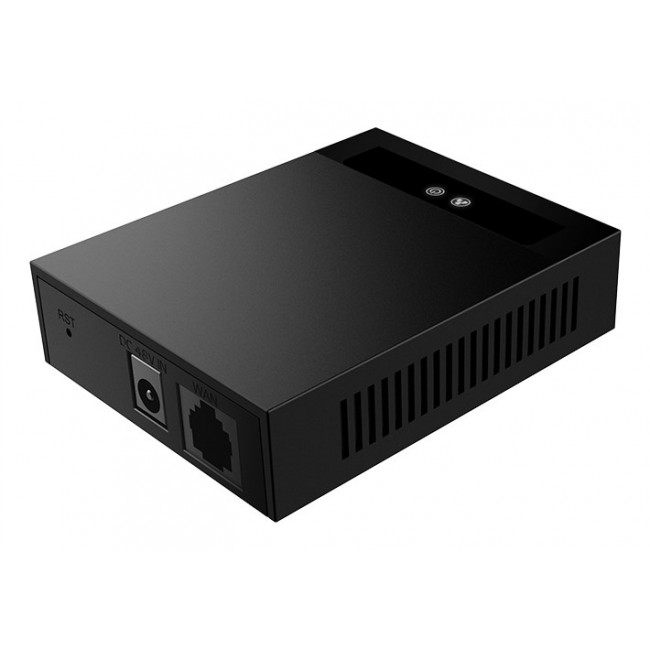 Fanvil PN1 network media converter 100 Mbit/s Black