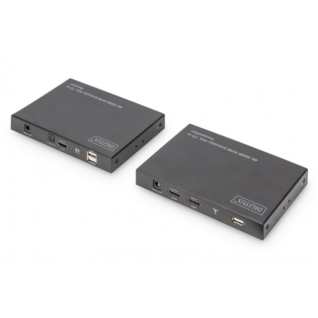Digitus 4K HDMI KVM Extender Set, 70 m Digitus 4K HDMI KVM Extender Set, 70 m
