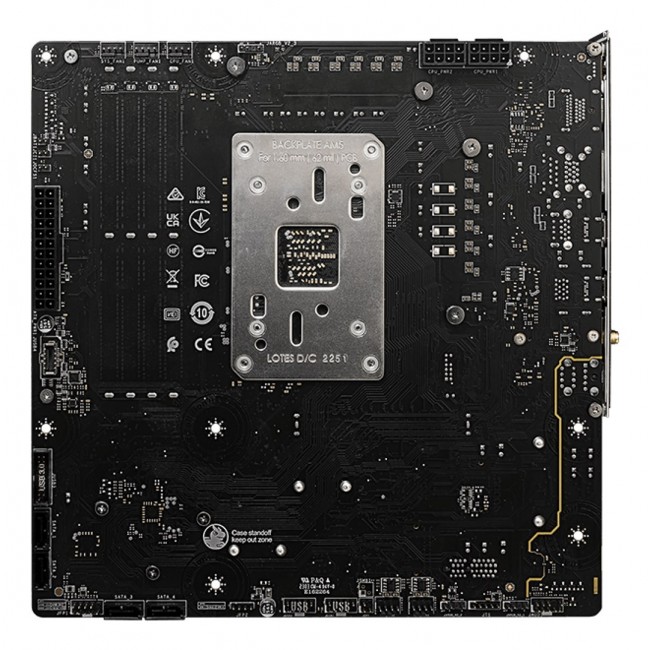 MSI B650M PROJECT ZERO motherboard AMD B650 Socket AM5 micro ATX