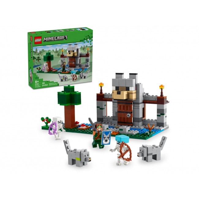LEGO MINECRAFT 21261 The Wolf Stronghold