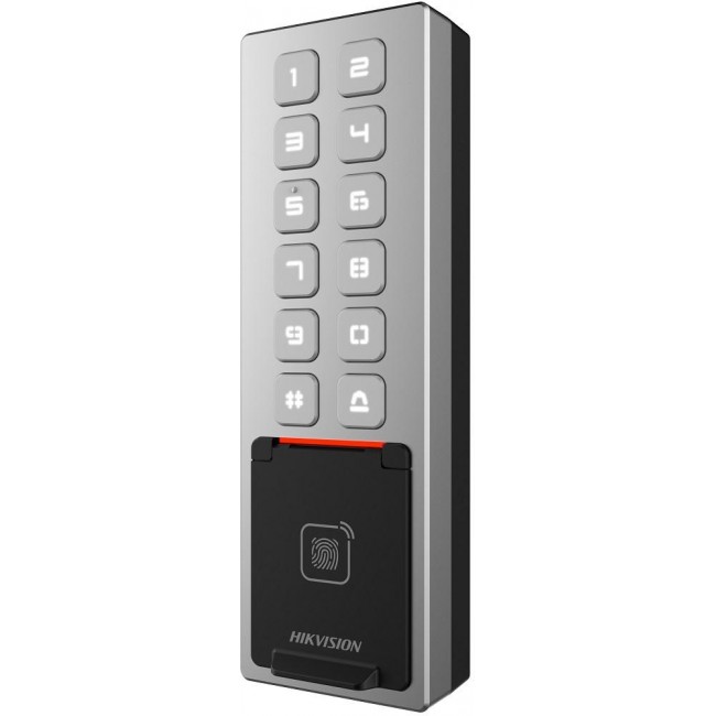 Hikvision DS-K1T805MBFWX(STD) access control reader Basic access control reader Silver Hikvision DS-K1T805MBFWX(STD) access control reader Basic access control reader Silver