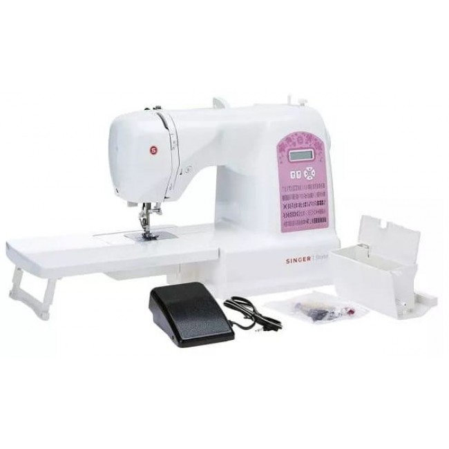 Singer 6699 sewing machine, electronic, white, pink Singer 6699 sewing machine, electronic, white, pink