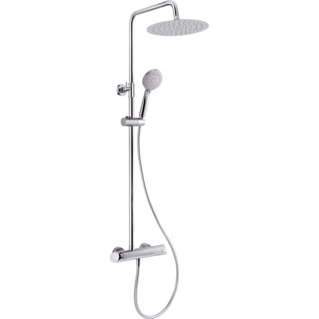 Rain shower with shower faucet